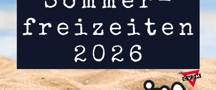 Termine Sommerfreizeiten 2026